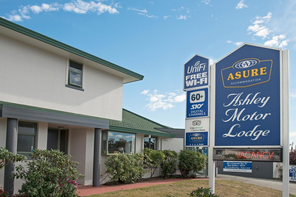 Hotel · ASURE Ashley Motor Lodge, Timaru