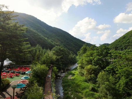 Jeongseon Mayhills Resort, T'aebaek, South Korea