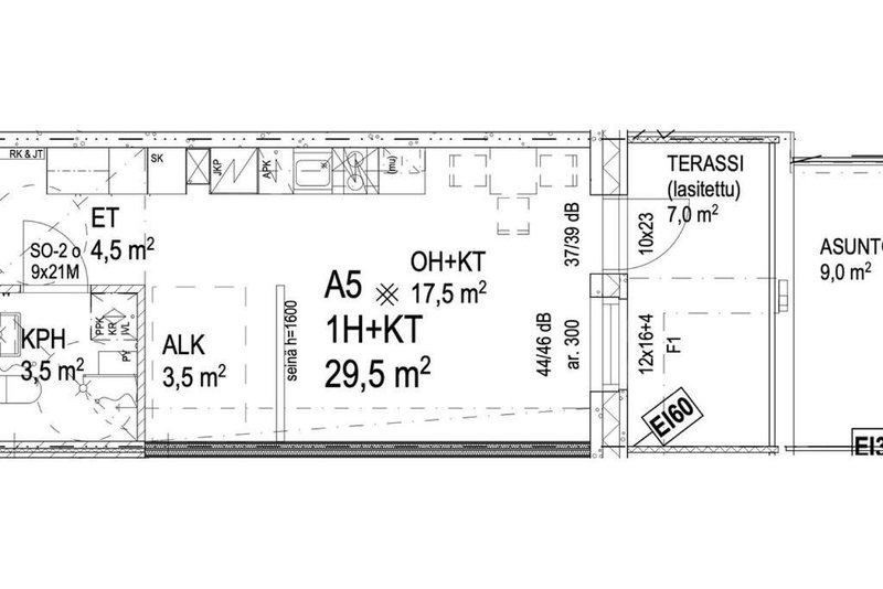 New studio apartment with free parking, Kuopio, Finland