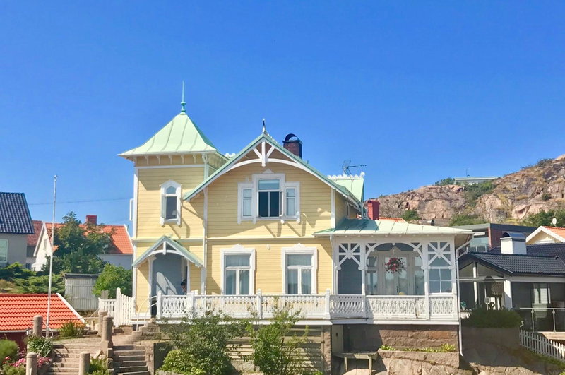 Strandflickornas Annex Gula Villan, Lysekil, Sweden
