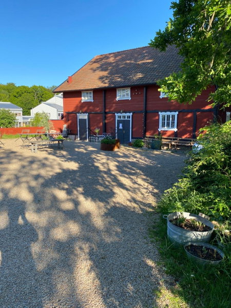 Café Mandeltårtan B&B VillaFloraViola, Karlskrona, Швеция