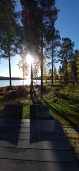 Lakeside log cabin Främby Udde Falun, Falun, Швеция