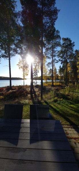 Lakeside log cabin Främby Udde Falun, Falun, Schweden
