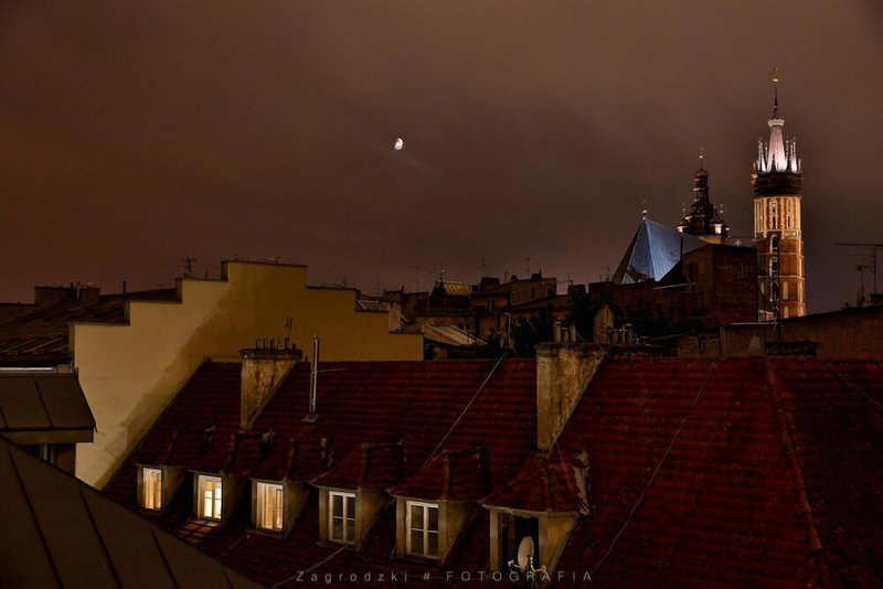 Saint Thomas Corner, Krakow, Poland