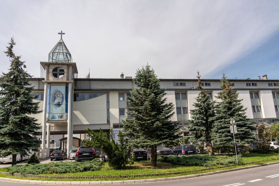 Pastoral Lodge at the Sanctuary of the Divine Mercy, Krakow, Poland