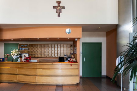 Pastoral Lodge at the Sanctuary of the Divine Mercy, Krakow, Poland