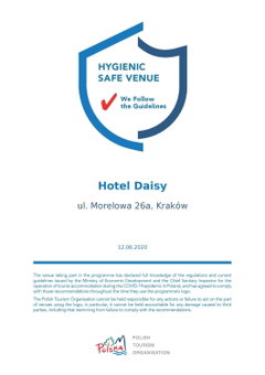 Hotel Daisy Budget, Krakow, Poland