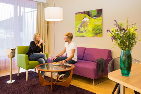 At the Park Hotel, Baden, Austria