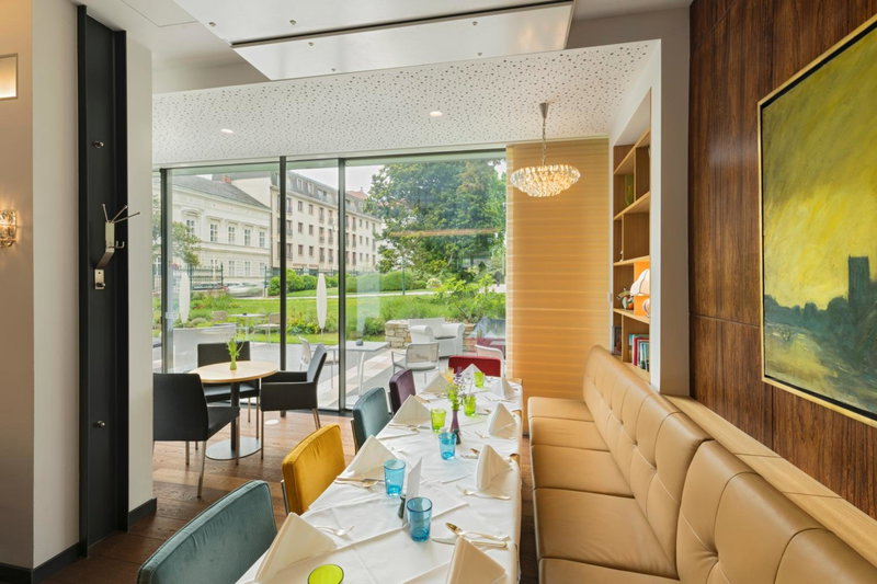 At the Park Hotel, Baden, Austria