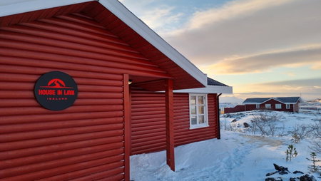 House in lava, Bifrost, Iceland