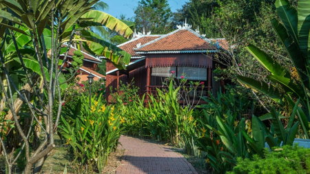 Soriyabori Resort, Kratie, Cambodge