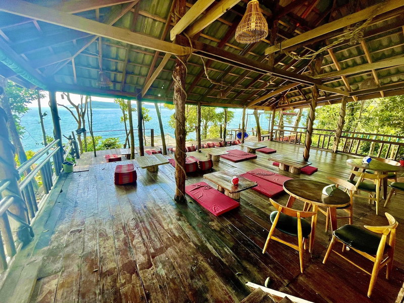 The Cliff Hostel, Koh Rong Sanloem, Cambodge