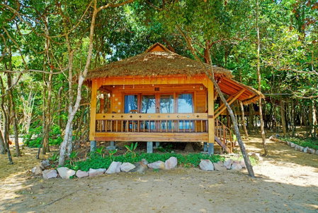 Tree House Bungalows Resort, Koh Rong, Cambodia