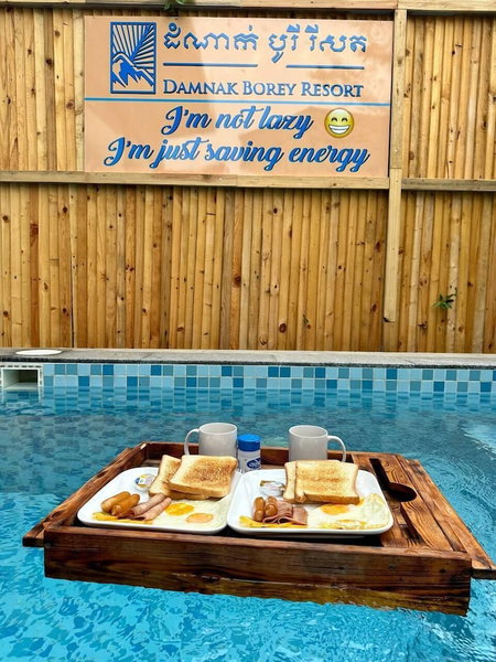 Damnak Borey Resort, Kampot, Cambodge