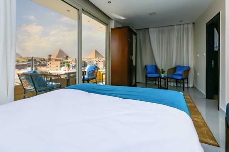 Diamonds Pyramids View INN, Abu an Numrus, Egypt