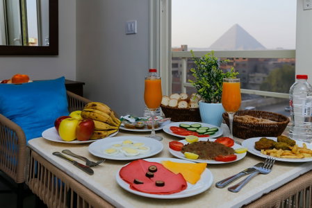 Diamonds Pyramids View INN, Abu an Numrus, Egypt
