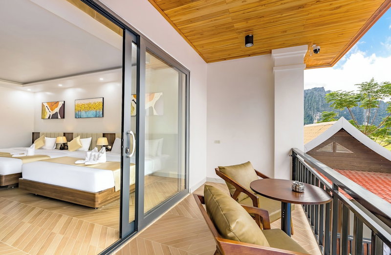 Paradise Mountain View Resort, Vang Vieng, Laos