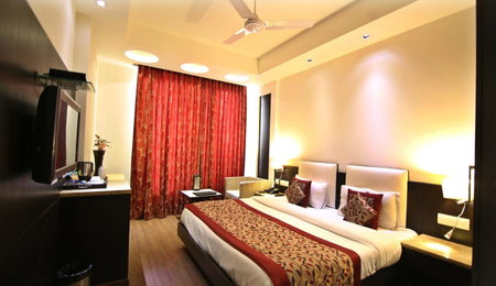 Hotel The Prime Balaji Deluxe, City Centre, With Free Airport Pickup, Delhi, India