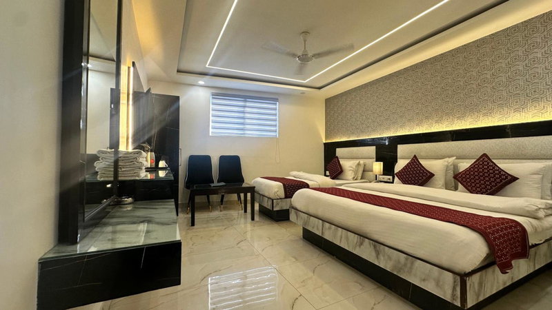 Hotel Krishna Deluxe-By RCG Hotels Near New Delhi Train Station, Delhi, Indien