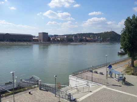 Studio along the Danube, Budapest VIII. keruelet, Hungary