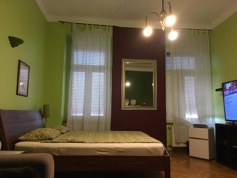 Studio along the Danube, Budapest VIII. keruelet, Hungary