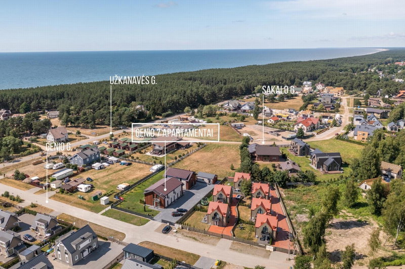 GENIO 7 apartamentai, Palanga, Литва