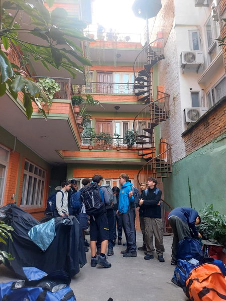 hotel Backpackers inn, Kathmandu, Népal