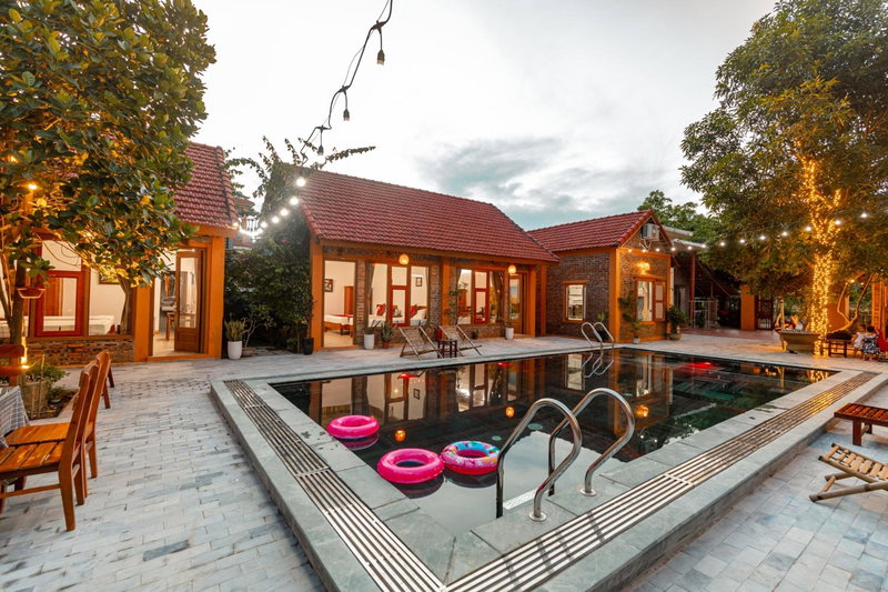 Tam Coc mountain bungalow, Ninh Binh, Vietnam