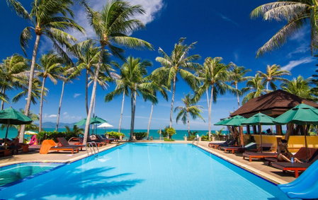 Coco Palm Beach Resort, Ko Samui, Thaïlande