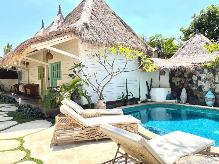 Gili Breeze Tropical Bungalows, Gili Trawangan, Indonesia