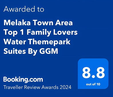Melaka Town Area Top 1 Family Lovers Water Themepark Suites By GGM, Kampung Bukit Baharu, Malaysia