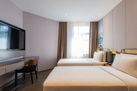 Atour Light Hotel Shanghai Jing'an Natural History Museum, Suzhou River Bank, Shanghai, 中国