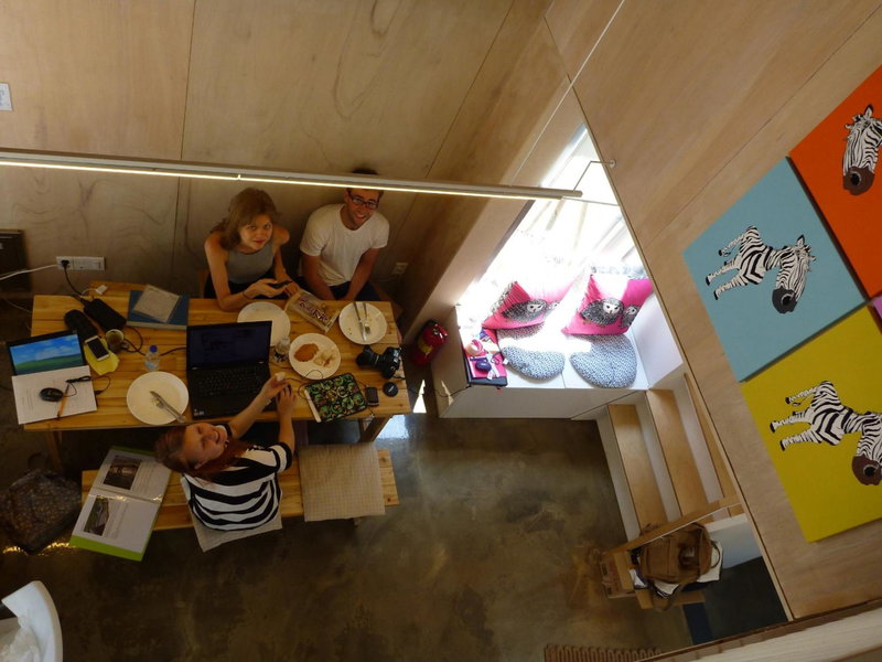 Inside Busan Hostel, Busan, South Korea