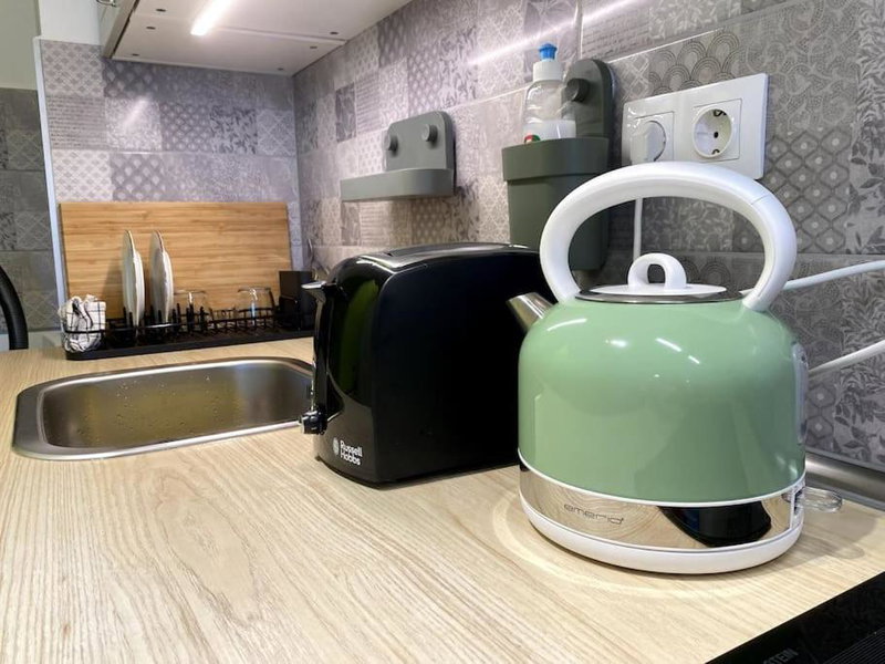 New Studio apartment in central Budapest - Free parking, Budapest XIII. keruelet, Hungary