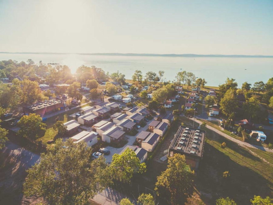 Aranypart Camping, Siofok, Hungary