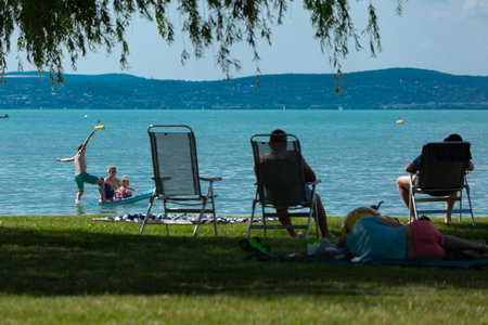 Aranypart Camping, Siofok, Hungary