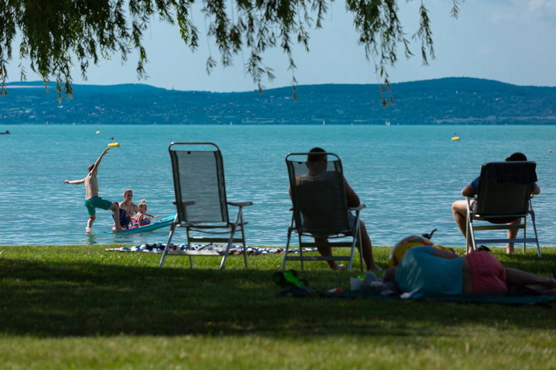 Aranypart Camping, Siofok, Hungary