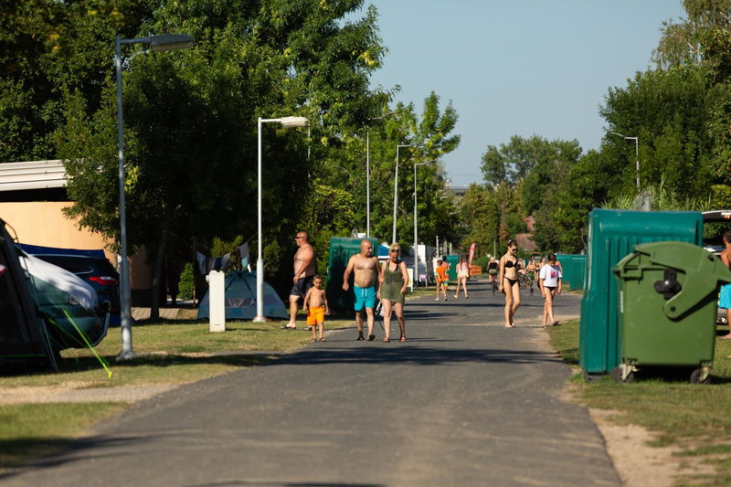 Aranypart Camping, Siofok, Hungary