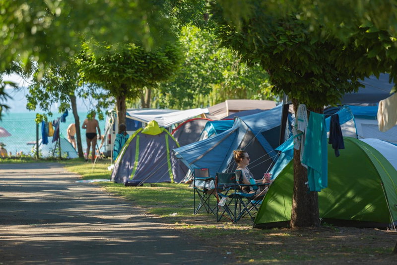 Aranypart Camping, Siofok, Hungary
