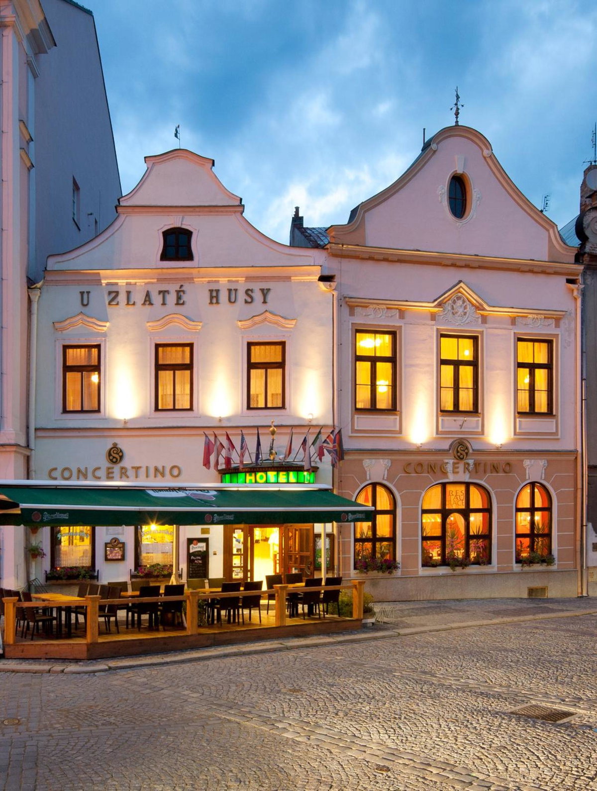Hotel Concertino Zlatá Husa, Tchéquie