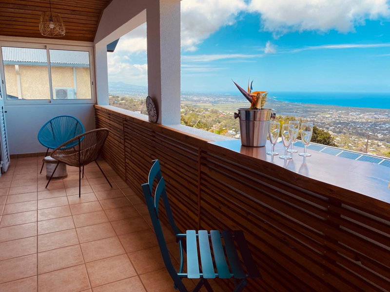 La Caza Léo - 120m² - Piscine vue sur mer, Étang-Salé, Reunion