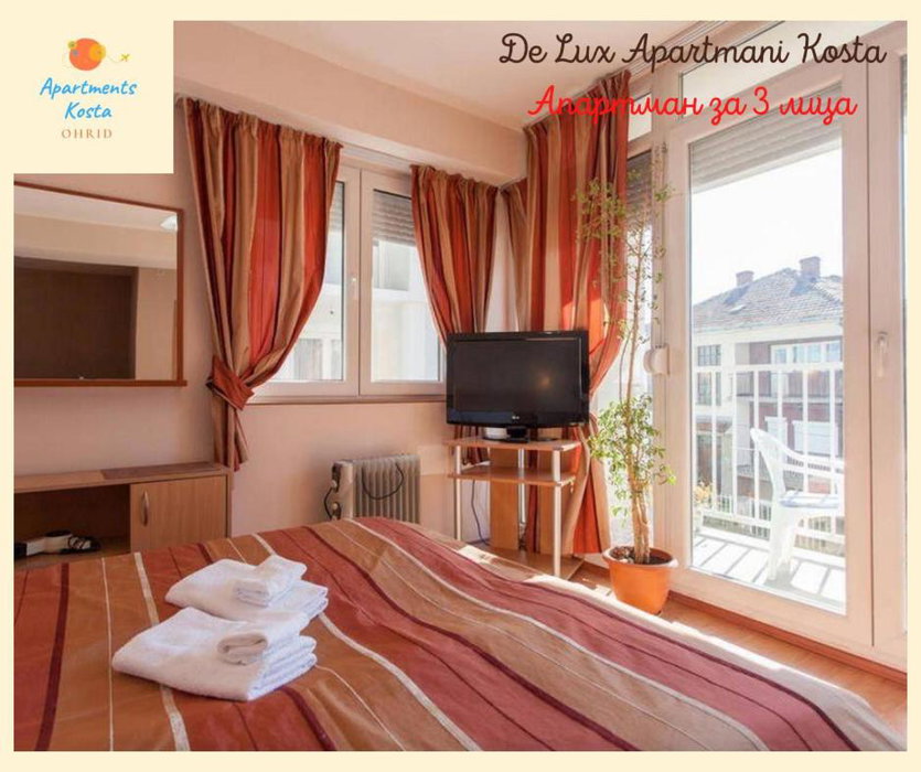 De Lux Apartments Kosta Center, Ohrid, North Macedonia