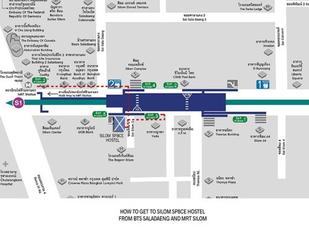 Silom Space Hostel, มักกะสัน, ประเทศไทย