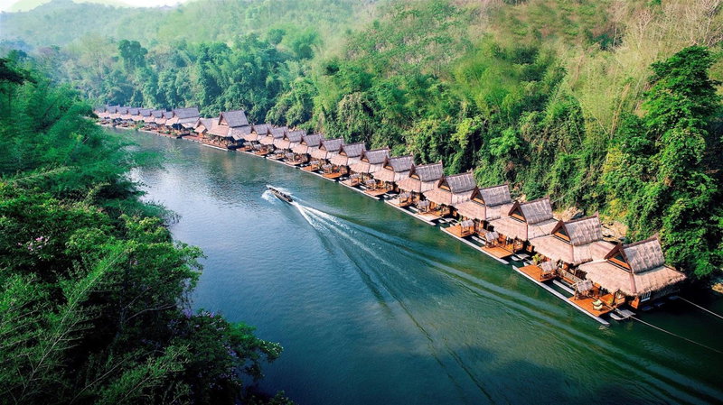 The Float House River Kwai, Sai Yok, ประเทศไทย