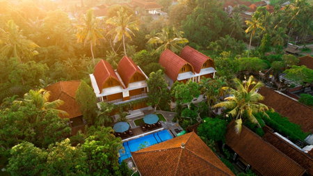 Gunung Merta Bungalows, Ubud, Indonesia
