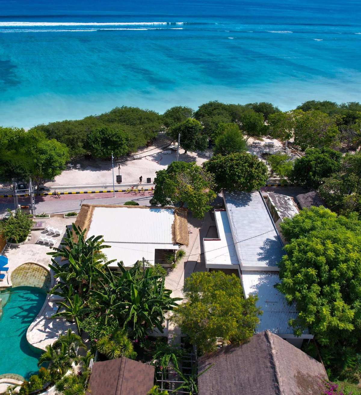 Gili Teak Beach Front Resort, Indonésie