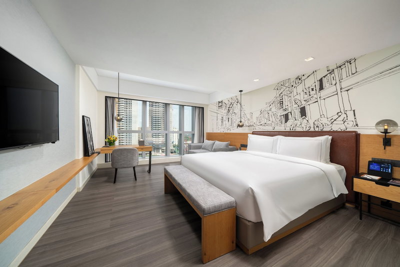 UrCove by Hyatt Guangzhou Canton Tower Exhibition Center-Registration Counter and Free Shuttle Bus Available during Canton Fair Period, Guangzhou, 中国