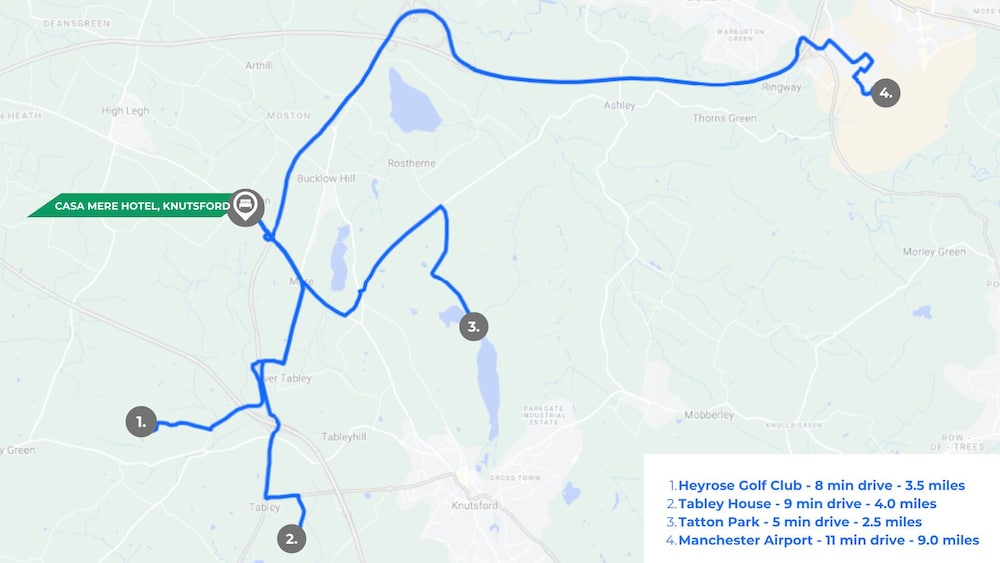 Hotel · Casa Mere Manchester Airport, Knutsford, Sure Collection by Best Western, Altrincham
