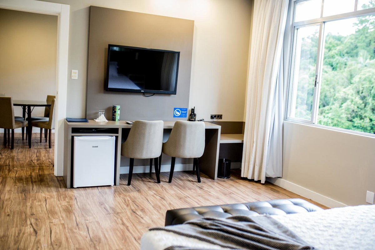 Hotel Himmelblau Blumenau - Centro de Blumenau, próximo ao Neumarkt Shopping, Brazil