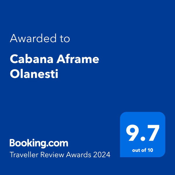 Cabana AFrame Olanesti, Ramnicu Valcea, Romania